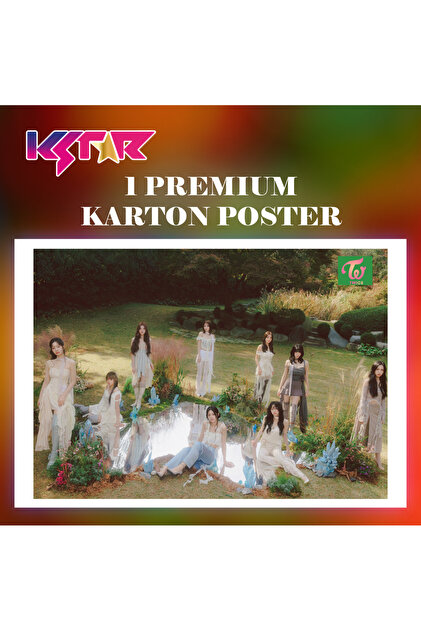 KSTAR Twice Promo Albüm (POSTER - STİCKER - FOTOKART) Kpop