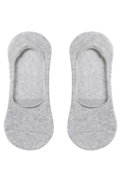 10 Pairs Boxed BAMBOO Premium Men's and Women's Seamless Invisible Non-Slip Silicone Ballerina Socks Brook