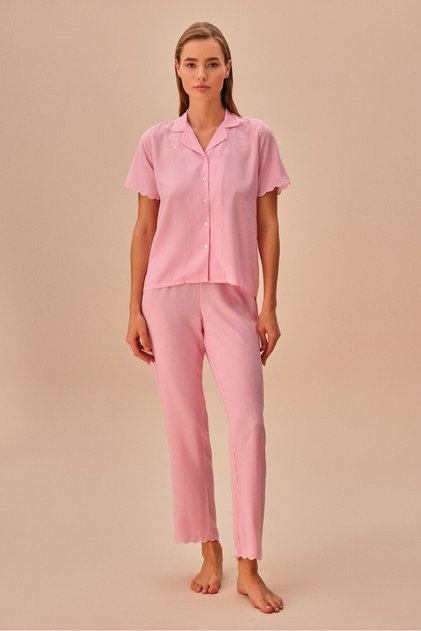 Stripe Maskülen Pijama Takımı