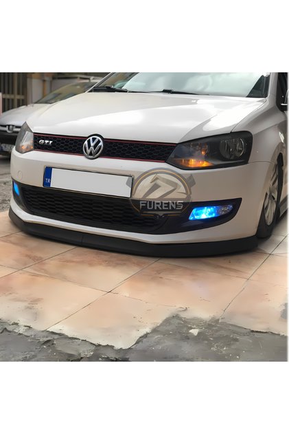 Volkswagen Polo 2009-2017 6r 6c Uyumlu H lip Esnek Ön Lip 2 Parça Karlık Ön Ek Tampon Altı Dil
