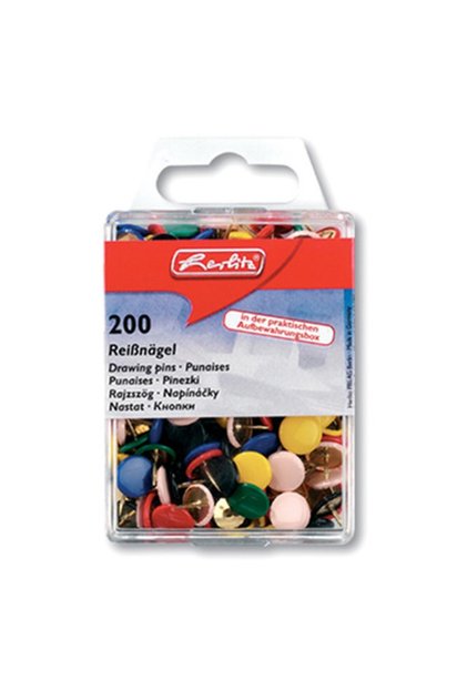 Herlitz 200 броя кабарчета - Цветни 8770109