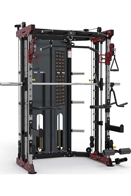 MaxTech Dual Cable Crossover & Smith Machine Kombo İstasyon