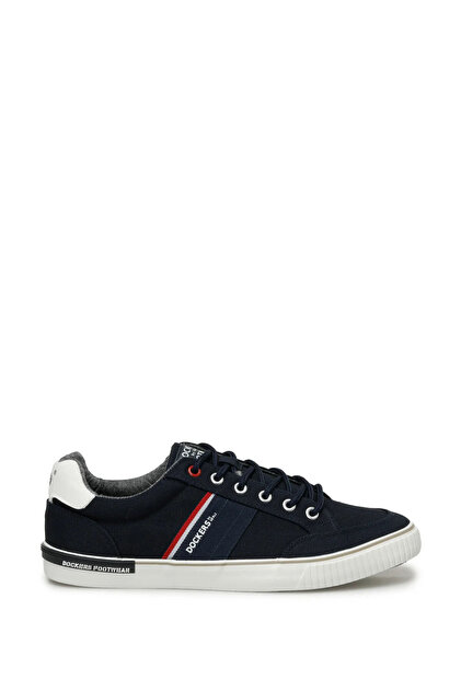 Dockers Erkek 236525 4FX Logo Detaylı Sneaker Ayakkabı Lacivert