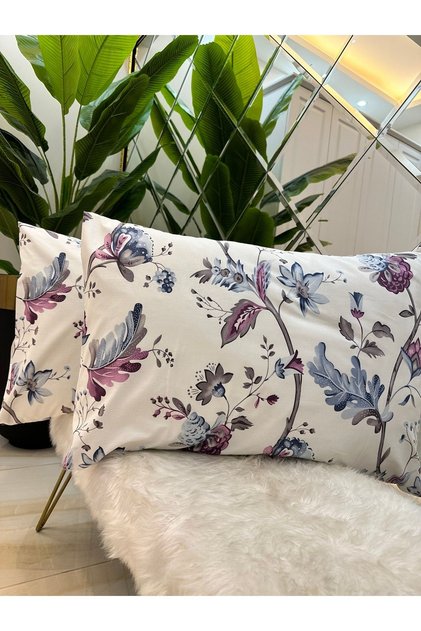 Gold Pillow Case Set of 2 100% Cotton