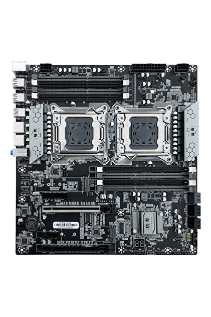 Jginyue Çift Xeon 2650v2 İşlemci X79 Anakart 128 Gb Ecc Ram Kule