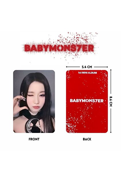 Kpop Dünyasi BABYMONSTER '' Babymons7er '' Photobook Set 2 PC