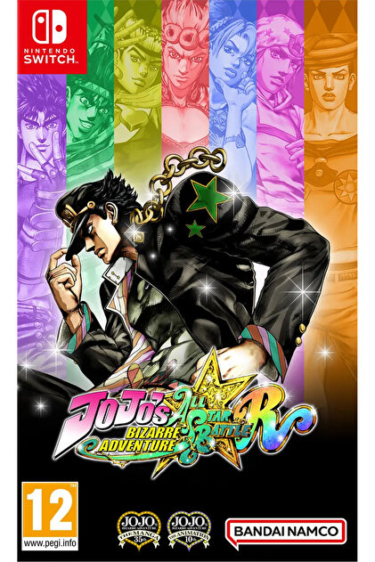 jojo購入 Bandai Namco JoJo's Bizarre Adventure: All Star Battle R SW Oyun