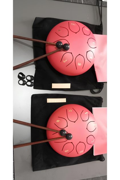 Handpan Dil Davul 8 Nota 6inch Mistik Sese Sahip 6 inç 8 nota