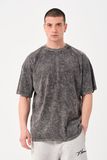 Men's Crew Neck Oversize Washable T-shirt