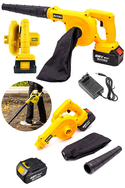 STEİNER Alman 88 V Akülü Körük Hava Körüğü Yaprak Üfleme Makinesi