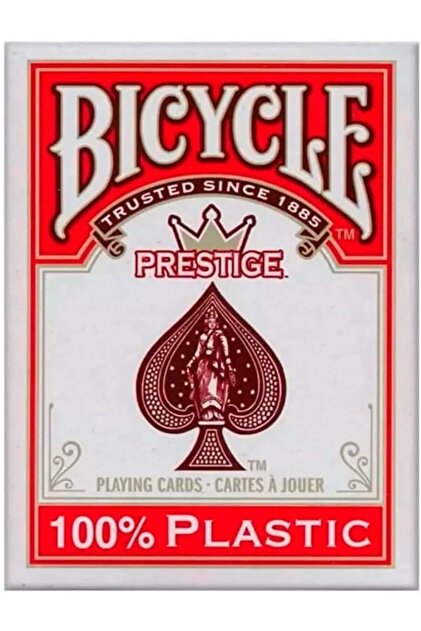 Bicycle Prestige Plastik Oyun Kartı-kırmızı Deste - Fiyatı, Yorumları