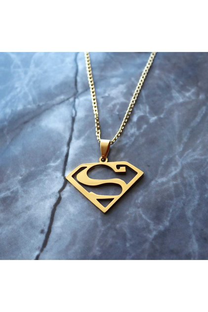 COPY - MARVEL DC SUPERMAN Clark Kent PENDANT STEEL