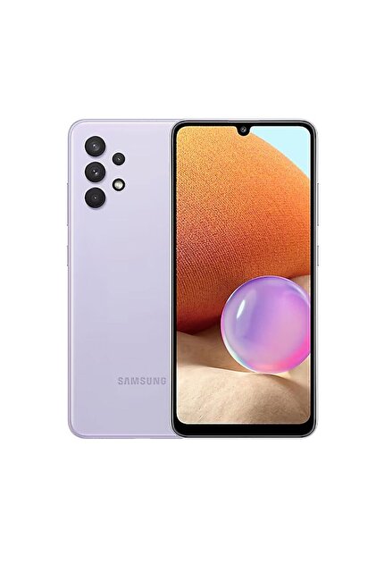 Samsung Yenilenmiş Samsung Galaxy A32 128 GB Mor Cep Telefonu (12 Samsung Yenilenmiş Samsung Galaxy A32 128 GB Mor Cep Telefonu (12