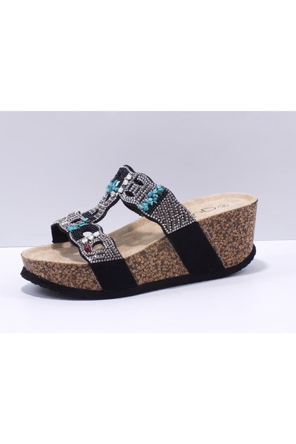 Stoned Padded Mushroom Slippers (mold is small, size 1)