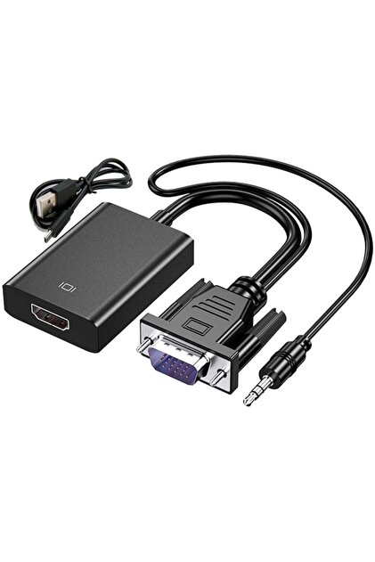 Powermaster Vga To Hdmi Kablo Dönüştürücü Converter - Fiyatı