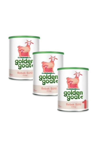 Golden Goat 1 Keçi Sütü Bazlı Bebek Sütü 3'lü Paket - 1