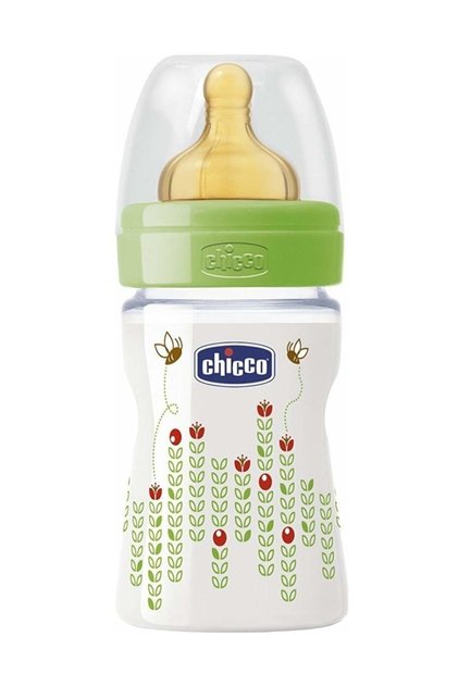 Pp Biberon 150 ml Kaucuk Yeşil 0+