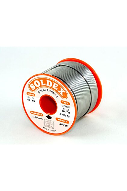 Soldex 40-60 Lehim Teli 500 Gr 1.6 Mm- Sn:40 / Pb:60 - Fiyatı