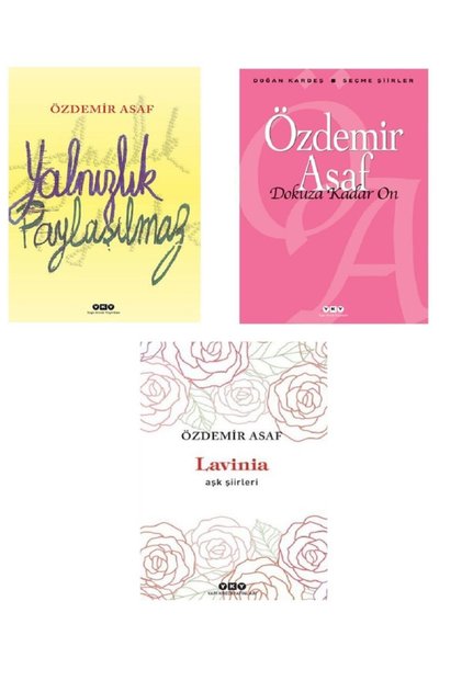 Özdemir Asaf Set (3 Kitap)