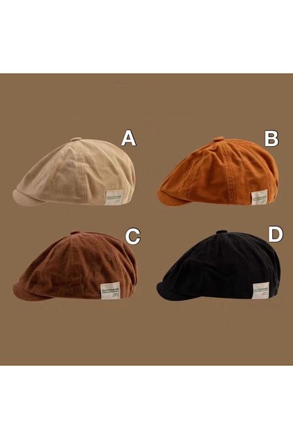 British Retro Kanvas Kumaş Pamuklu Ayarlanabilir Kasket Cap Şapka