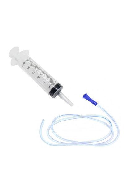 Motor & Hidrolik Yağı Çekme Emme Enjektörü 60 Ml. Şeffaf 125 cm Esnek Hortumlu
