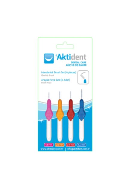 Interface Brush Set Mixed 4 Pieces (1 PC)