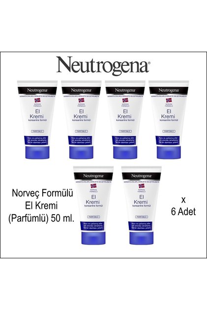 Norwegian Formula Hand Cream (Fragrance) 50 ml. x 6 Pieces