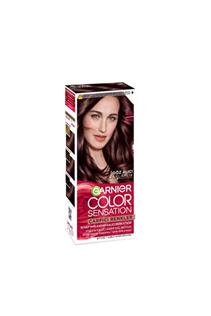 Garnier Color Sensation Çarpıcı Renkler Saç Boyası 4.60 Yoğun Koyu