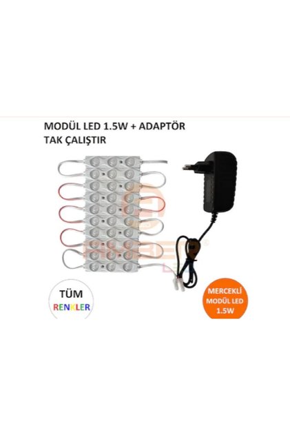 1,5w Su Geçirmez Modül Led Adaptör Tak Çalıştır
