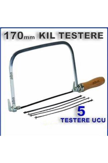 Ahşap Saplı 6 Parça Kıl Testere Seti ,Çok Amaçlı Kullanım İçin 5 Testere Ucu İle Tam Set