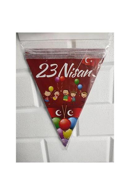 April 23 Written Red Triangle Pennant