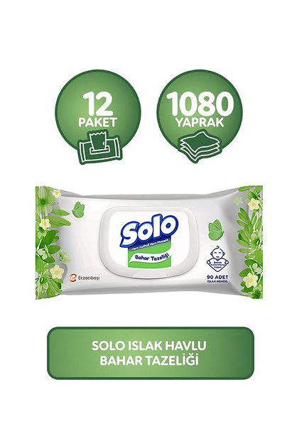 Wet Towel Covered 90 Sheets Set of 12