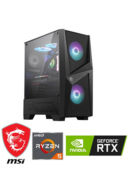 MSI GAMİNG PC DDR5 / 16 GB RTX-4060-Ti /RYZEN 5-7500F / 16 GB DDR5
