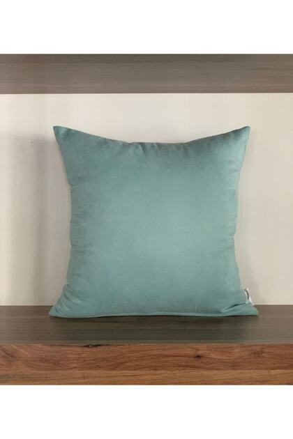 Soft Buttoned Plain Throw Pillow Cover - Pbl