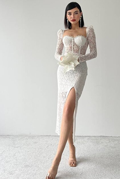 neon orange lace dress PromGirl One-Shoulder Neon Sequin Long Prom Dress Neon Orange / 0 main image 0