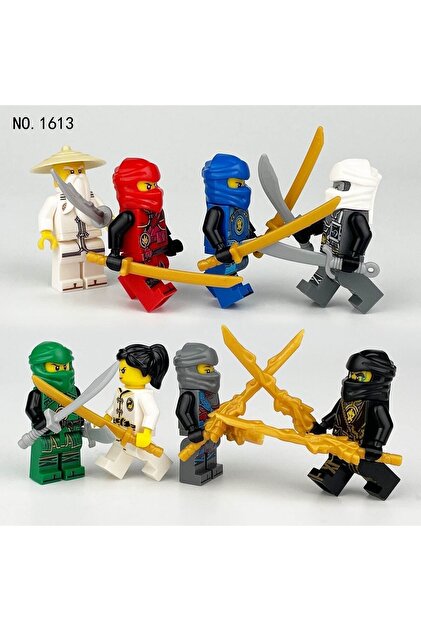 ttoysworld 8 Adet Ninja Go Lego Uyumlu Set Görsel Gibidir - Fiyatı