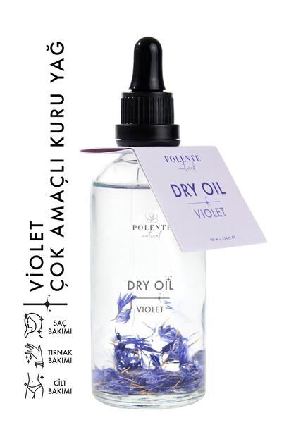 Violet Dry Oil 100 Ml - Çok Amaçlı Kuru Yağ