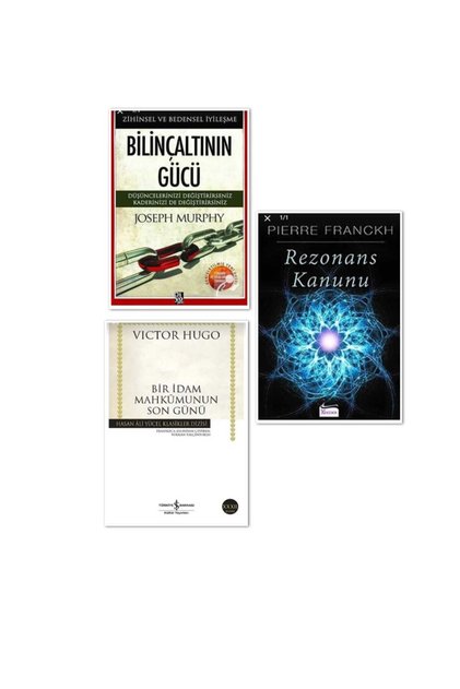bilinç altının gücü , bir idam mahkumunun son günü ve rezonans kanunu