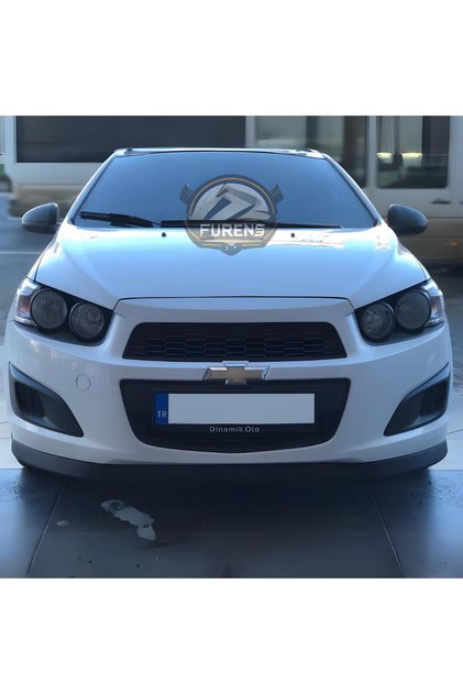 Chevrolet Aveo 2010-2013 Uyumlu H lip Esnek Ön Lip 2 Parça Karlık Ön Ek Tampon Altı Dil