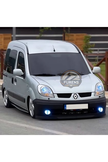 Renault Kangoo 1 1998-2007 Uyumlu H lip Esnek Ön Lip 2 Parça Karlık Ön Ek Tampon Altı Dil