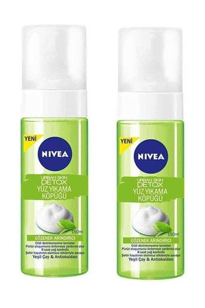 Urban Skin Detox Pore Purifying Face Wash Foam 150ml 2 Pieces
