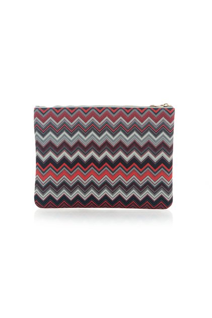 Zigzag Clutch Çanta