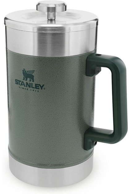 The Stay-Hot French Press 1.4L / 48oz Hammertone Green 10-02888-048