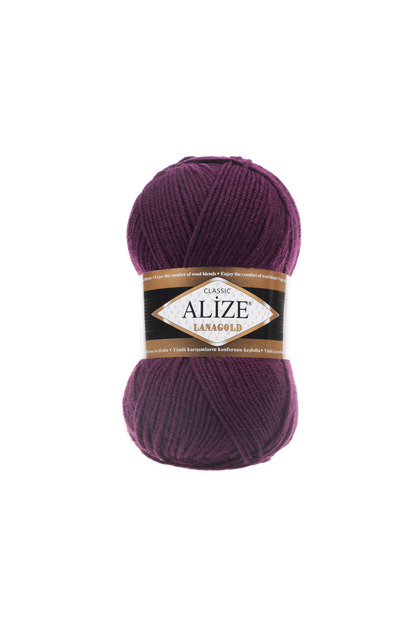 5 Pieces Alize Lanagold 111 Plum