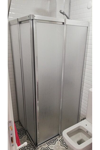 OBERS PARLAK KROM PLEKSİ 70x70cm KÖŞE ALÜMİNYUM MİKA DUŞAKABİN