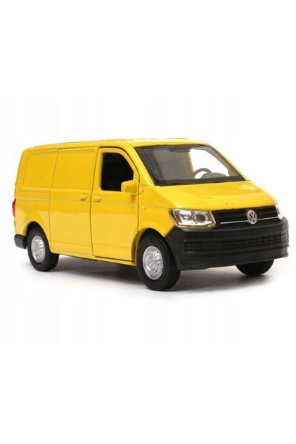 Transporter T6 Die Cast Metal Araba Orjinal Lisanslı 1-34 Sarı