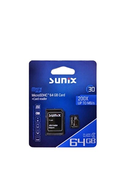 Sunix Sunıx Hafıza Kartı 64gb Kapasiteli - Fiyatı, Yorumları