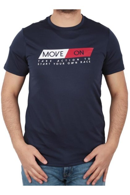 Sn325 Hansel T-Shirt Navy Blue Men's T-Shirt 100583282