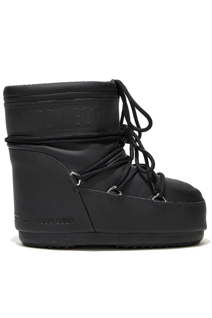 Kadın / Kız Bot 14093800-001 MOON BOOT ICON LOW RUBBER Black
