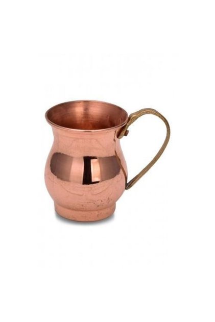 Turna Bakır Oyuncak Maşrapa 6 Cm Düz Kırmızı Turna5502-1